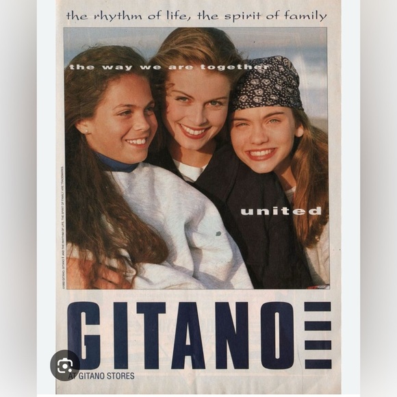 VINTAGE GITANO chambray button down - Picture 4 of 4